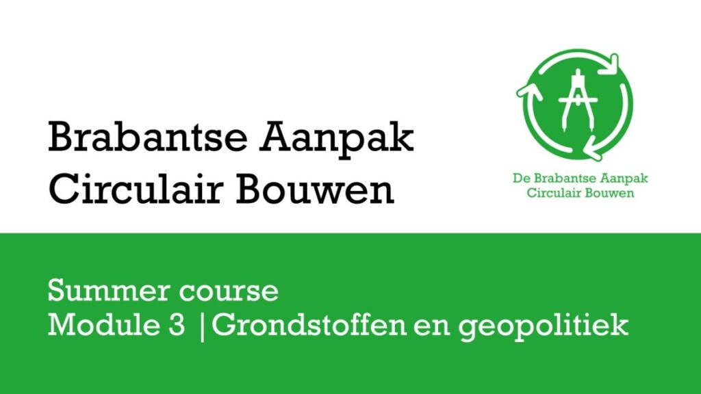 Visuele weergave met de tekst: BACB Summer School, module 3