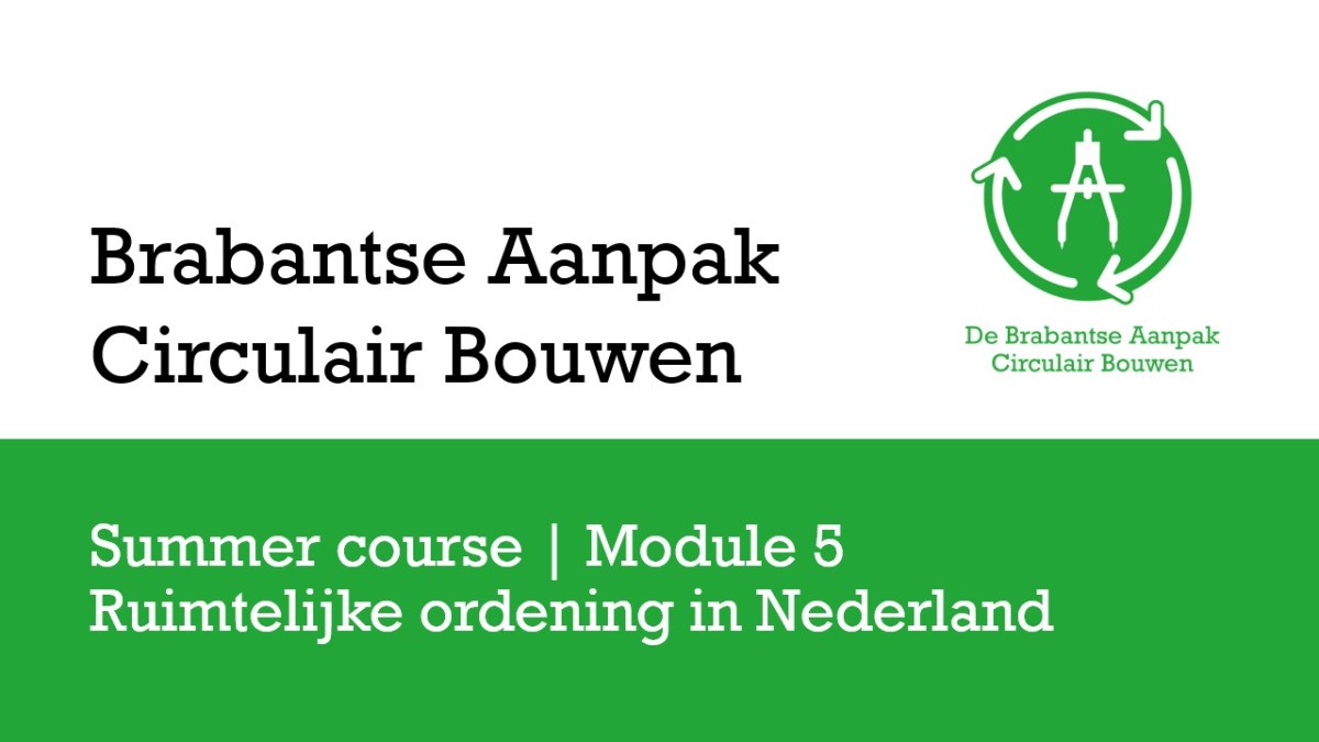 Visuele weergave met de tekst: BACB Summer School, module 5