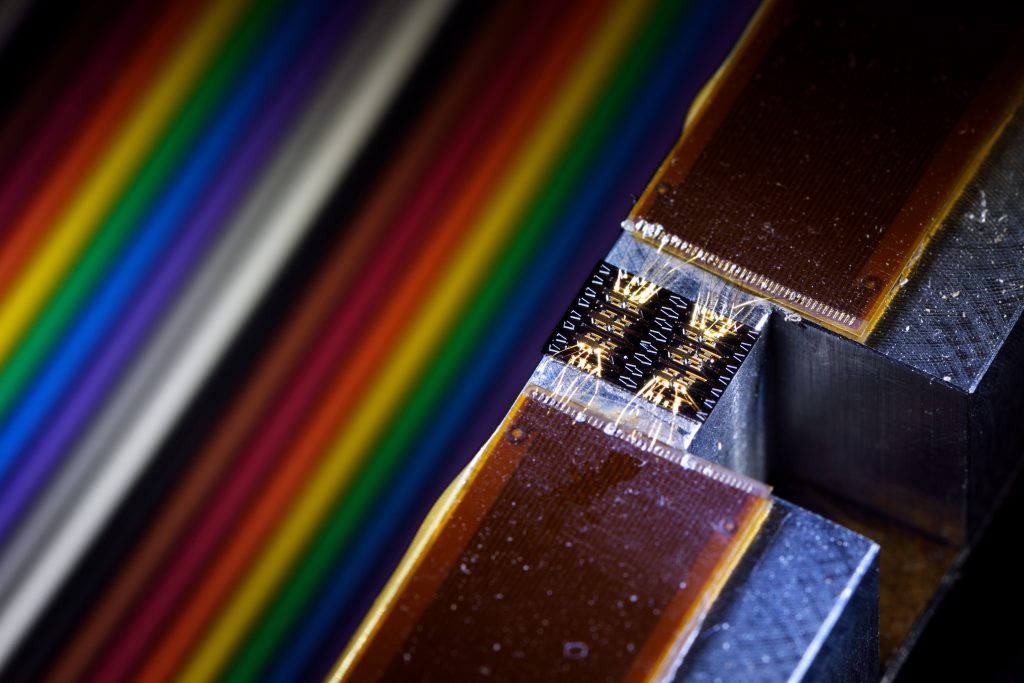 Chip in detailniveau te zien